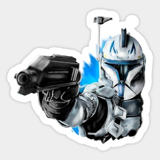 Rex...Captain Rex Sticker